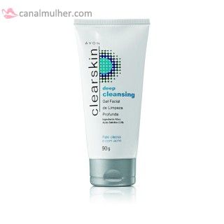 Gel Facial de limpeza profunda